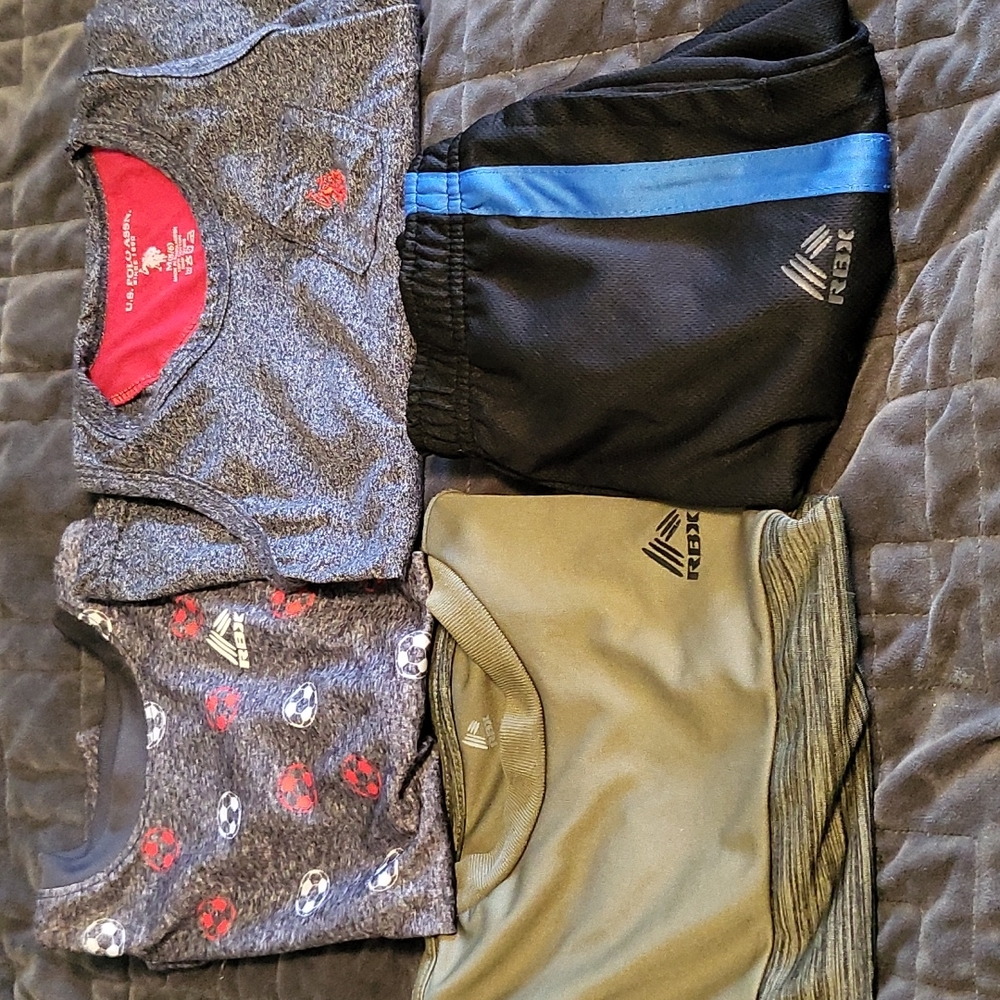 Boys RBX active wear shirts